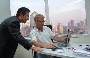 刘卫兵董事长会晤美国HKS亚洲公司执行董事