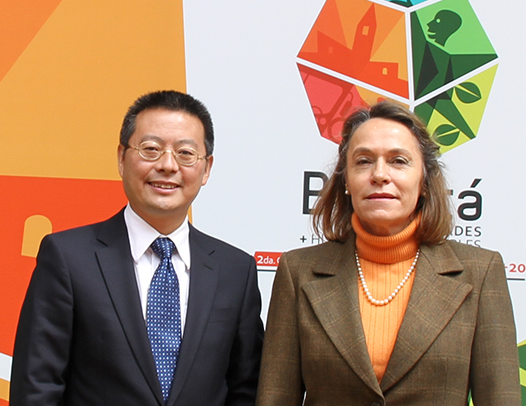 UNEP区域主任会见刘卫兵董事长 共议可持续人居环境创新