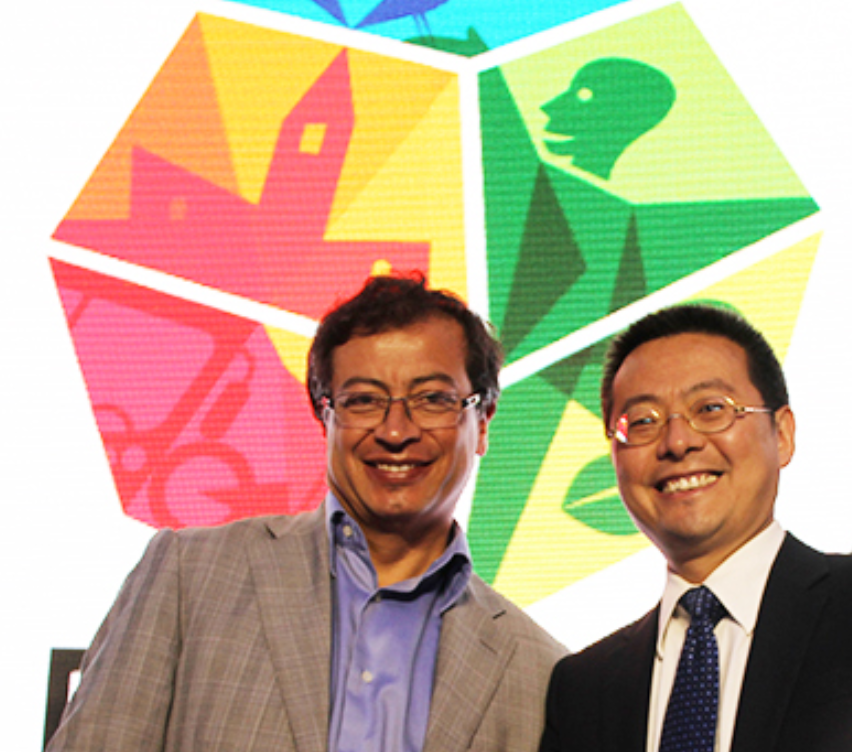 波哥大市长会见中国代表团 特别关注刘卫兵董事长建筑师身份