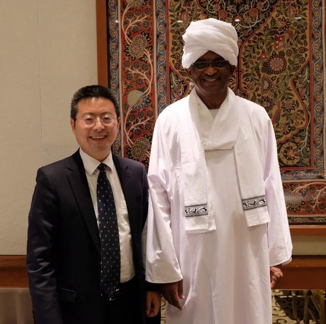 世界和平联盟秘书长会见我司董事长